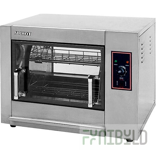 Chicken grill (loading 12 chickens) carousel AIRHOT CGE-12 (630x810x610mm, 4.5 kW, 220 V)