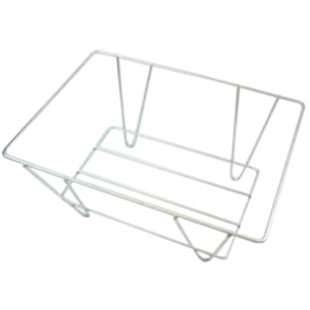 Universal basket stand VN-1 (450x320x215 in, galvanized, for plastic baskets 20-27 l, metal 10-27 l)