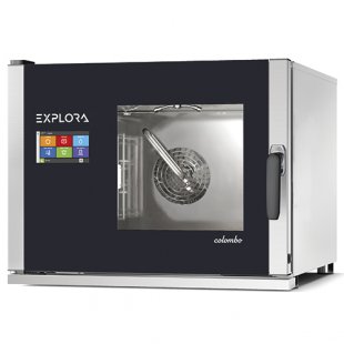 Combi steamer PIRON PF7904 EXPLORA COLOMBO (4 GN1/1 or 600x400, 7.8 kW, 220/380 V, 780x850x620 in)