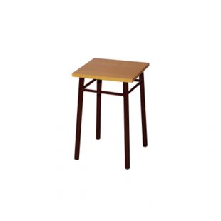 Stool (plastic seat cover) 300x300x460mm art. Tb-1 (BEEK)