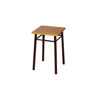 Stool (plastic seat cover) 300x300x460mm art. Tb-1 (BEEK)