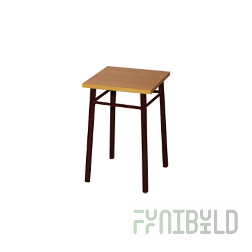 Stool (plastic seat cover) 300x300x460mm art. Tb-1 (BEEK)