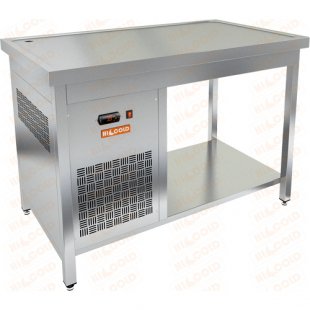 Open table with a cooled tabletop Hicold SO-12/6 (1200x600x850mm, +2...+10 °C)