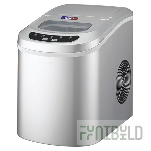 Ice maker COOLEQ ZB-12 (242x358x328mm, 12kg/day, 220V, 0.1kW)