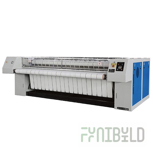 Ironing calender VK2-3300P (2850x4360x1320 in, ironing zone width - 3300 in, 305 kg/h, 0-16 m/min, stainless steel, steam, 220 V, 3500 kg)