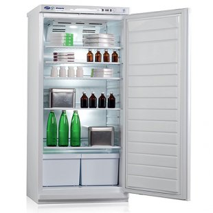 Pharmaceutical refrigerator V=250l, HF-250-2 (+2...+15, 607x600x1300) with metal door and lock