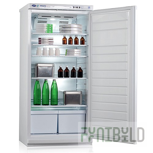 Pharmaceutical refrigerator V=250l, HF-250-2 (+2...+15, 607x600x1300) with metal door and lock