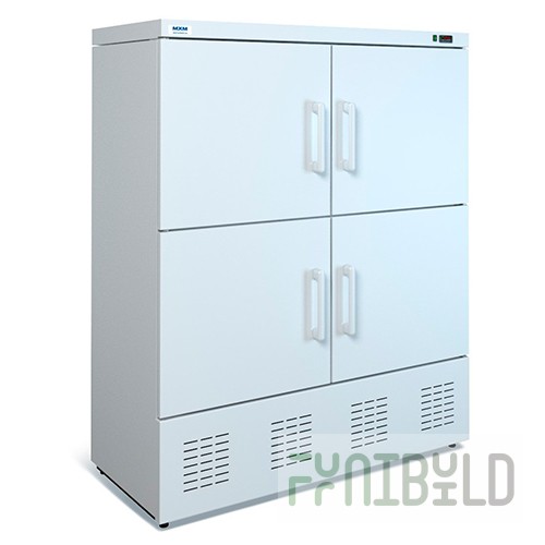 Medium-temperature cabinet V=800l, combined ШХК-800, 0…+7 / -13, 1500х750х1870mm