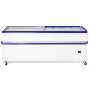 Bonet freezer chest V=1100 l. BF 2100 L blue (0…+10/-18 to -25C, 2090x960x850mm, 10.5kW, 220V)