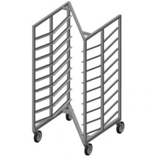 Euroframe (trolley) sausage Z-shaped (1030x1010x2000 in, 8 rows)