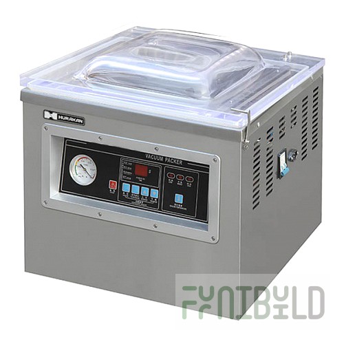 Vacuum packaging machine HURAKAN HKN-VAC400M2 (530x490x490mm, 20 m2/h, 0.90 kW, 220V)