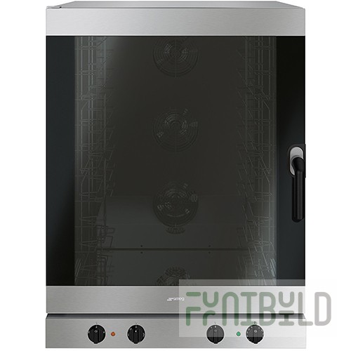 Convection oven with steam humidification function SMEG ALFA1035H (757x878x1110 in, 380V, 50Hz, 15.7 kW)