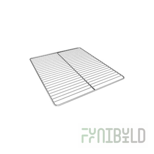 Lattice shelf LTO-SH 530x640x12mm, stainless steel