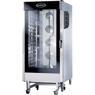 Convection oven UNOX XV 4093 (866x1237x1863 in, GN 2/1, 46.7 kW, 380 V)