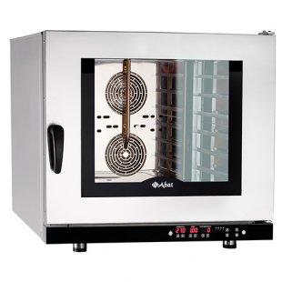 Convection oven KEP-6P (6 levels, 400x600mm, 865x880x830mm, stainless steel chamber, programmable, without baking trays) all stainless steel.