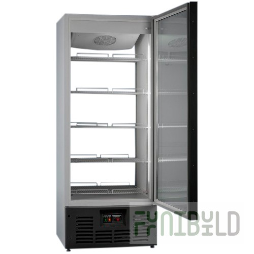 Medium-temperature cabinet V=700l, R700MSW (glass doors), 0...+8, 800x725x1980 in
