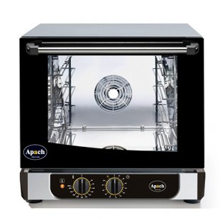 Convection oven APACH AD44M ECO (560x595x580mm, 4x450x340, 4x450x340 included, electromechanical, 2.85 kW, 220V)