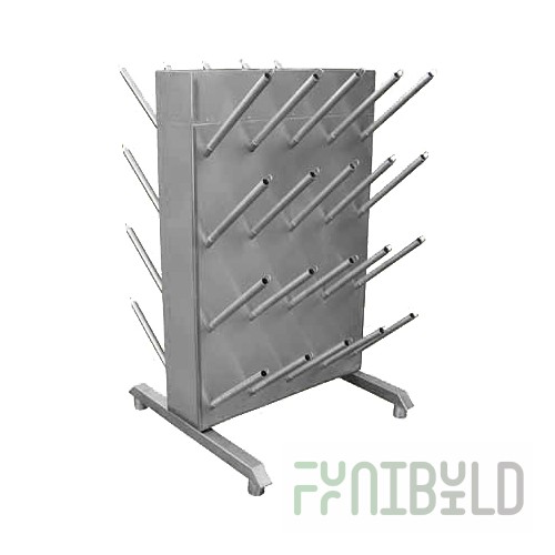 Convective shoe dryer SOK-20 (800x750x1310mm, 20 pairs, 0.8/1.7 kW, 220V, weight 50 kg)