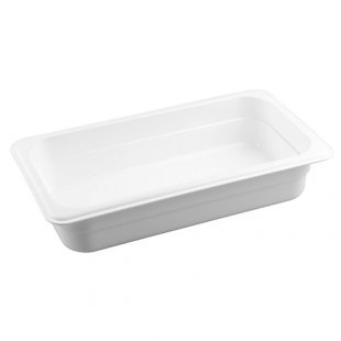 Gastronorm container without lid p/p GN 1/3, H-65, 325x176x65mm, (white), in pack. 7 pcs. 422101016