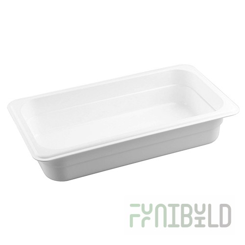 Gastronorm container without lid p/p GN 1/3, H-65, 325x176x65mm, (white), in pack. 7 pcs. 422101016