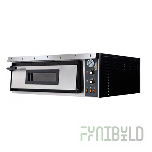 Pizza oven ITPIZZA ML4 (1005x970x415 in, 1 chamber 720x720x140 in, 6 kW, 380 V)