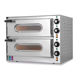 Electric pizza oven Resto Italia SMALL/G2 (550x450x435 in, 3.2 kW, pizza diameter 33 cm, 2 sections)