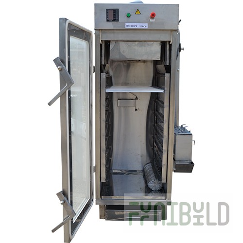 Smoking chamber KTD-50 combined (1950x950x1070mm, 50 kg, inside-stainless steel)