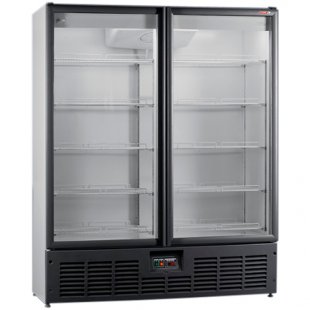 Medium-temperature cabinet V=1400l, R1400MS (glass door), 0...+8, 1600x725x1980 in, 8 shelves
