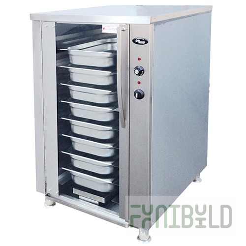 Pizza proofing cabinet RPK-5 (700x870x1200 in, 220V, 0.45 kW, weight 84 kg)