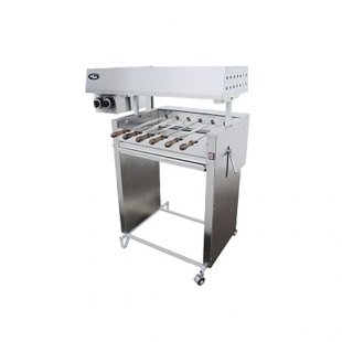 Gas shashlik maker F2SHUG (for 6 skewers) (900x600x1190mm, 220V, 7kW, weight 58kg)