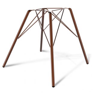 Chair frame SHT-S37 (copper metallic), 470x460x430 in