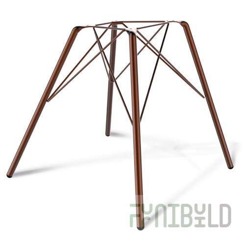 Chair frame SHT-S37 (copper metallic), 470x460x430 in