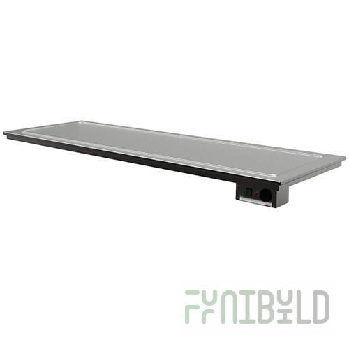 Built-in heating surface, stainless steel Gastrolux VTP-066/N (600x600x120 in, 0.3 kW, 220 V)