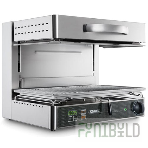 Grill SALAMANDER TECNOINOX QSET60/0CB 216039 (600x475x500 in, 4 kW, 220 V)