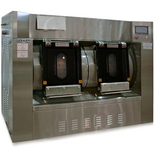 Washer-spinner VB-60P (1090 (1330) x 2000 (2180) x 1680 (1850) in, load. 60 (2x30) kg, automatic, steam, sensor, stainless steel, weight 1050 (1110) kg, 380V) VB-60P.22241
