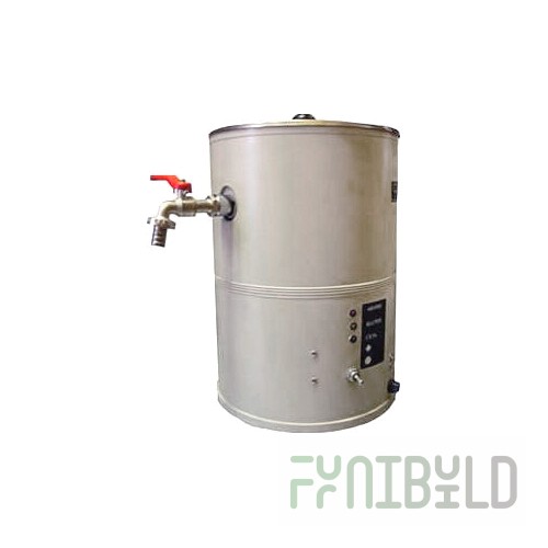 Continuous electric boiler KNE-50-01 stainless steel (250x250x360mm, 6 kW, 50±5 l/hour, 380 V, 6.0 kg)