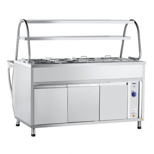 2-course bain-marie with g/containers EMK-70M-01