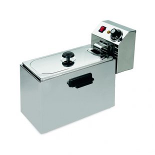 Deep fryer cabinet GASTRORAG CZG-40 tabletop (1 boiler capacity 4l with lid, 1 basket, 255x455x305mm)