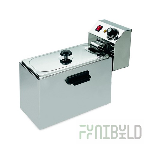 Deep fryer cabinet GASTRORAG CZG-40 tabletop (1 boiler capacity 4l with lid, 1 basket, 255x455x305mm)