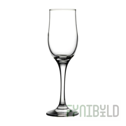 Flute glass 190ml d=64 h=204mm TULIPE art. 44160/44160 SL, in pack. 12 pcs.