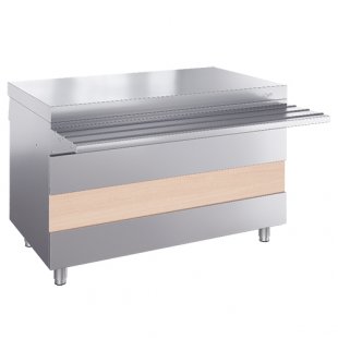 Hot drinks counter PGN-1200-02 (1200x700 (1015*) x880±20 in, 2 sockets 220 V)