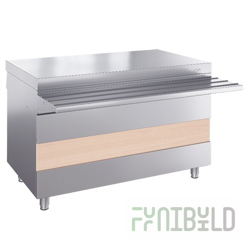 Hot drinks counter PGN-1200-02 (1200x700 (1015*) x880±20 in, 2 sockets 220 V)