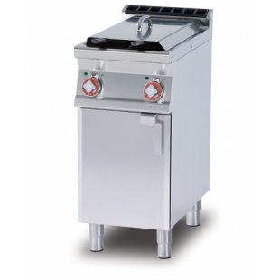 Electric deep fryer LOTUS F2/8-74ET (700 series, 2 capacity 8+8 l., narrow, 400x705x900 in, 12 kW, 380 V