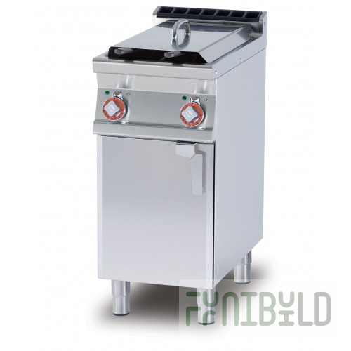 Electric deep fryer LOTUS F2/8-74ET (700 series, 2 capacity 8+8 l., narrow, 400x705x900 in, 12 kW, 380 V