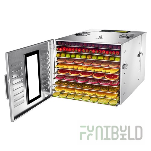 Dehydrator-dryer AIRHOT FD-10 (545x420x380 in, 1 kW, 220 V)