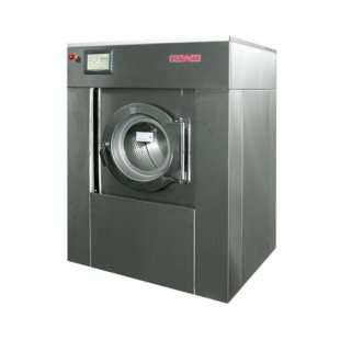 Washing machine VO-20P (sensor, stainless steel) (1015 (1250) x 975 (1210) x 1480 (1740) in, load 20 kg, 380 V, 42-47 (865) rpm, weight 490 (570) kg)