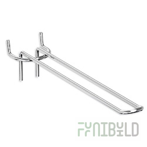 Double perforation hook 250mm (25/50) art. SH 50-250DX