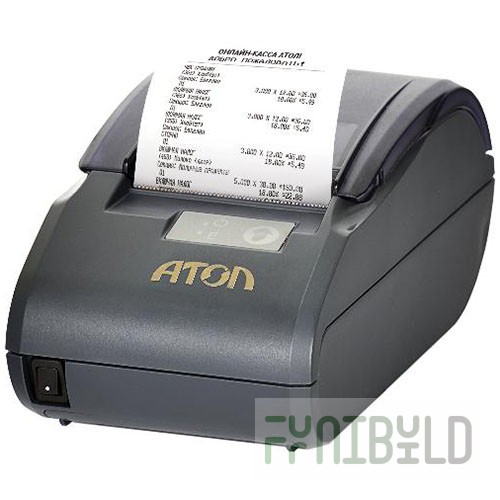 KKT ATOL 30F. Dark gray. Without FN/Without UTII. USB