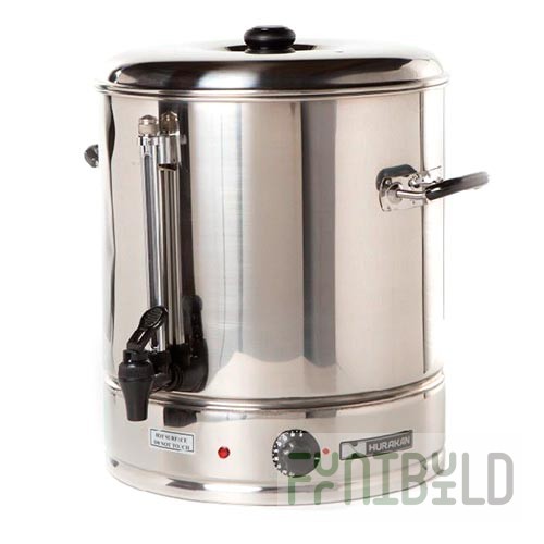 Electric water heater HURAKAN HKN-HVN40 (460x440x550mm, 40l, heating 80 min, thermostat)