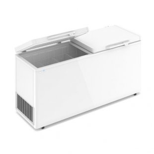 Chest freezer V=590l, F 700 SD, -12...-25C, 1800x600x840mm double blind lid (4 baskets)